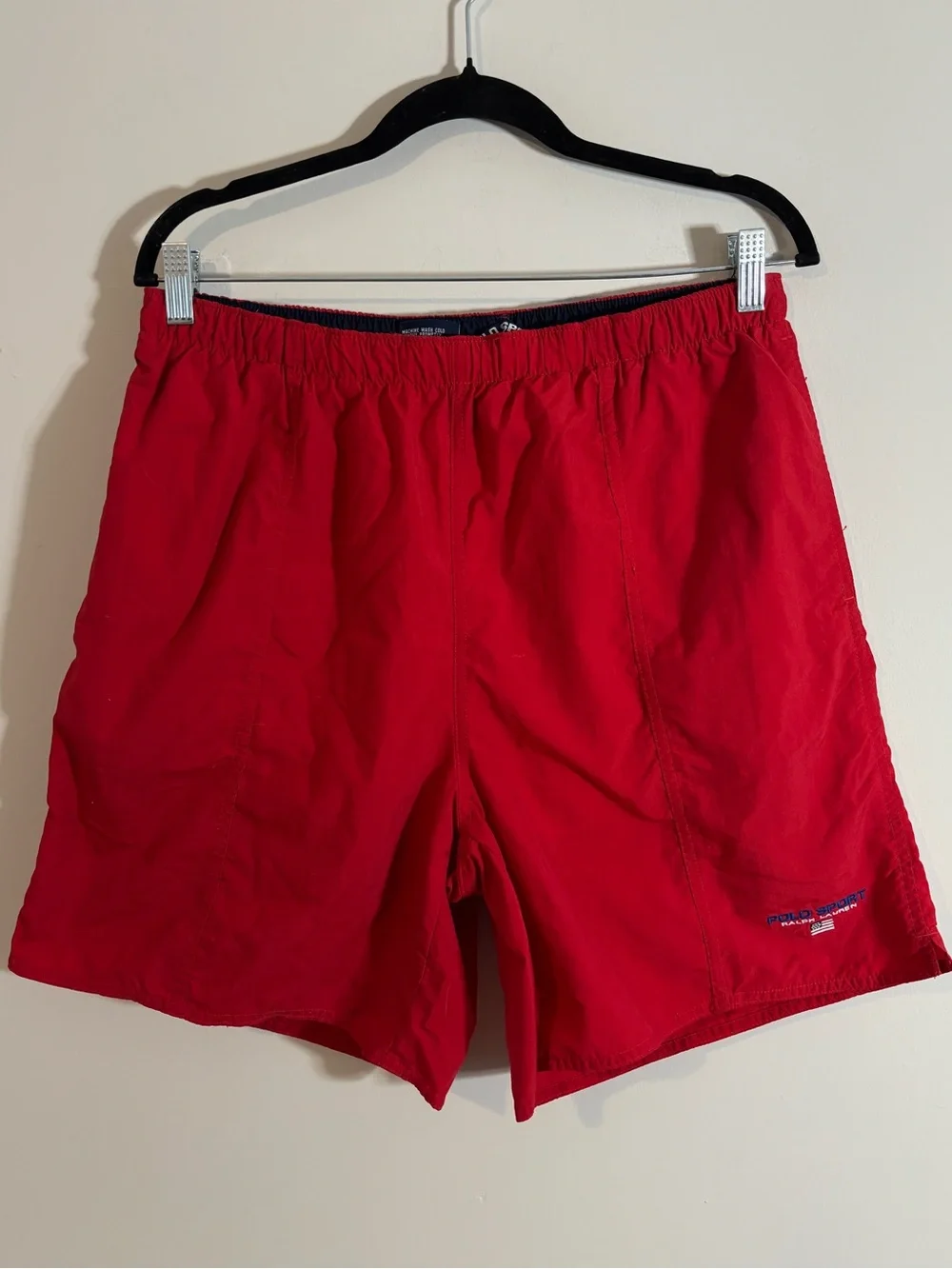 Vintage Polo Sport Ralph Lauren Swim Trunks Large 90s